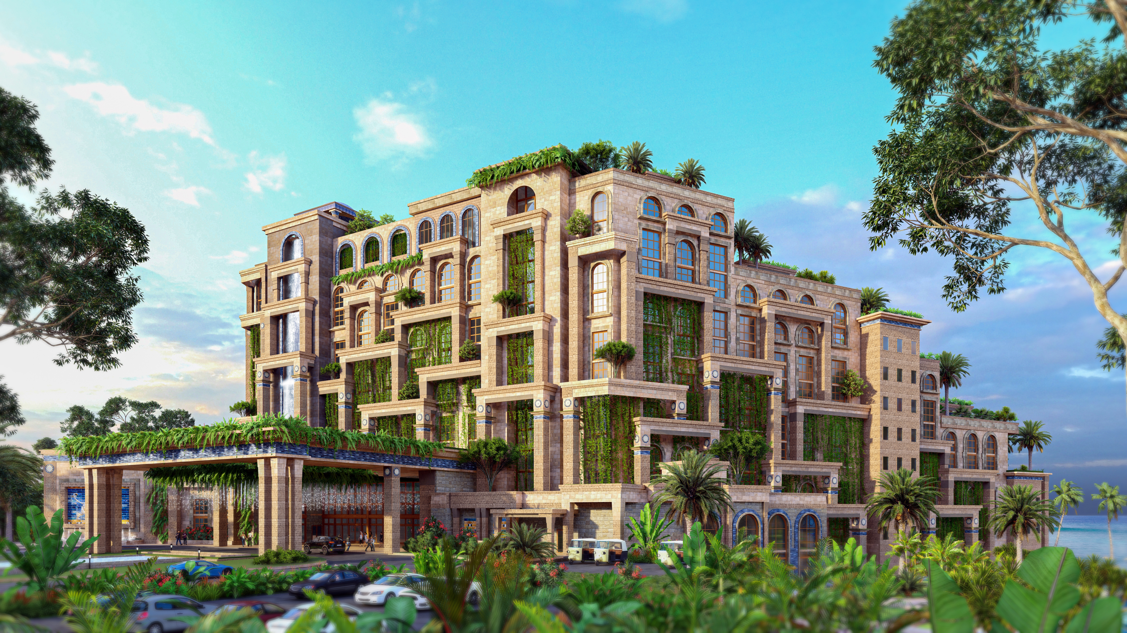 Babylon Hotel - M-Gallery - Landscape Design - 3